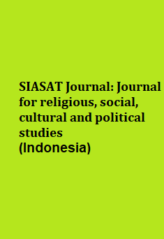 SIASAT Journal Journal for religious, social, cultural and political studies