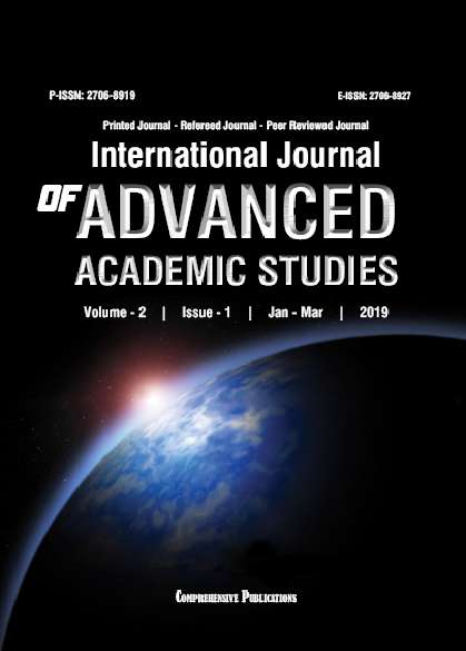 International Journal of Advanced Academic Studies
