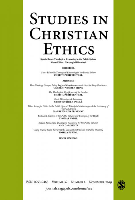 Studies in Christian Ethics