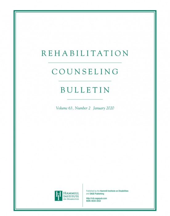 Rehabilitation Counseling Bulletin