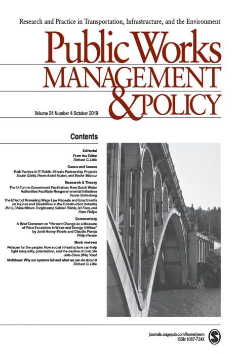 Public Works Management & Policy