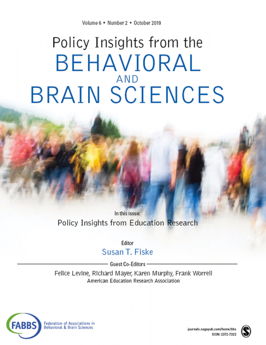 Policy Insights from the Behavioral and Brain Sciences