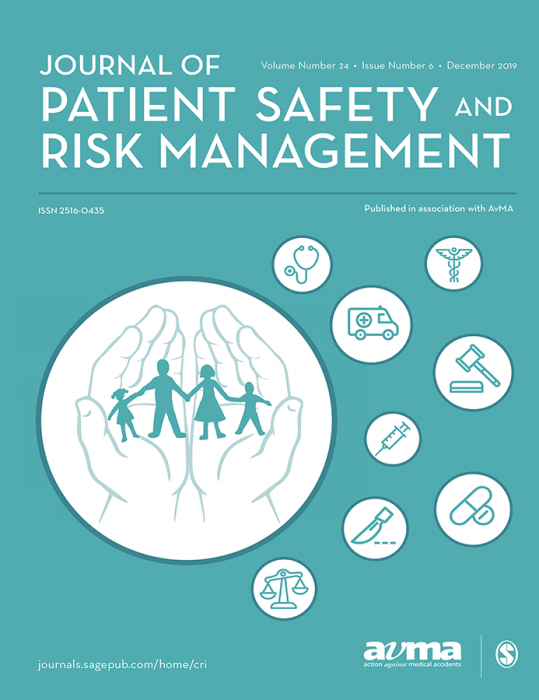 Journal of Patient Safety and Risk Management