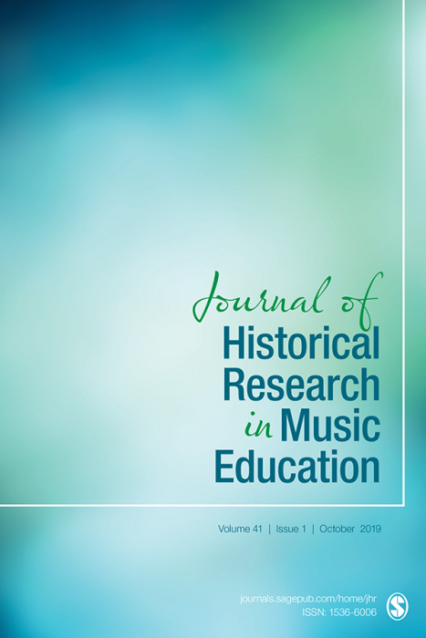 Journal of Historical Research in Music Education