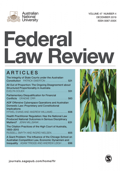 Federal Law Review