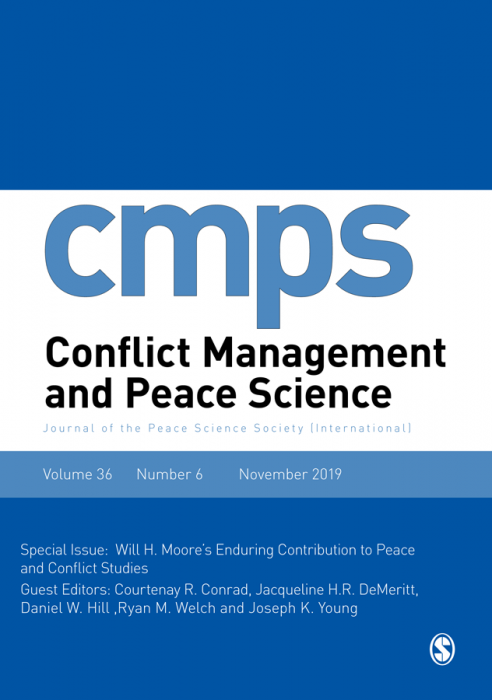 Conflict Management and Peace Science