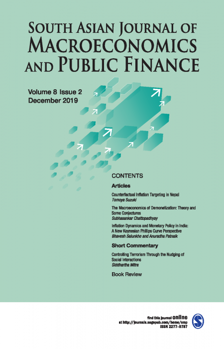 South Asian Journal of Macroeconomics and Public Finance