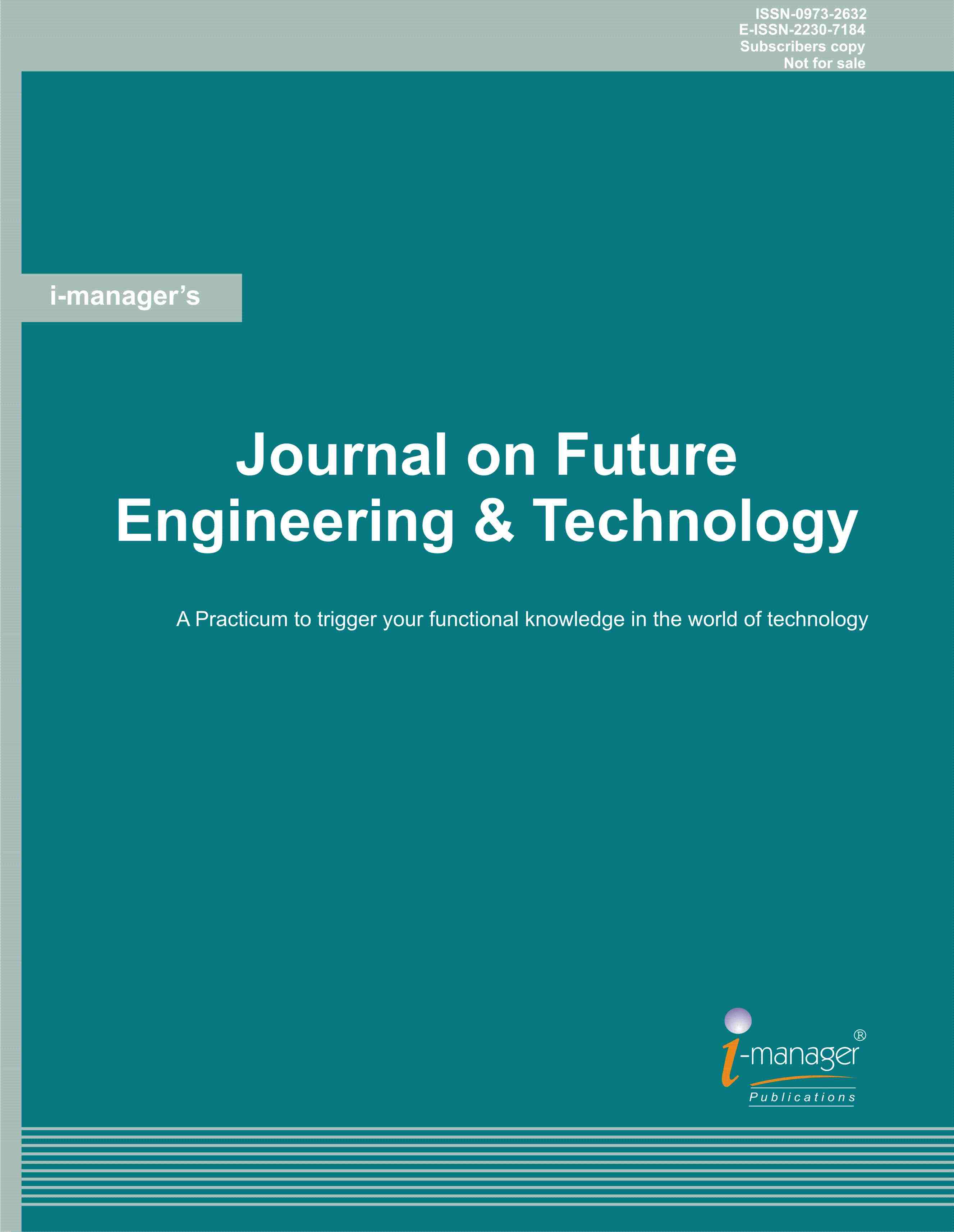 Journal on Future Engineering & Technology