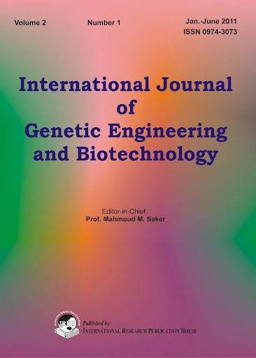 International Journal of Genetic Engineering and Biotechnology