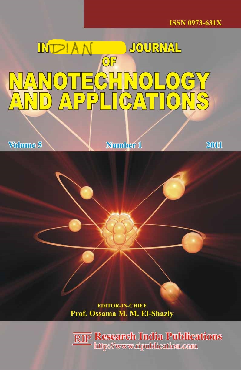 Indian Journal of Nanotechnology and Applications