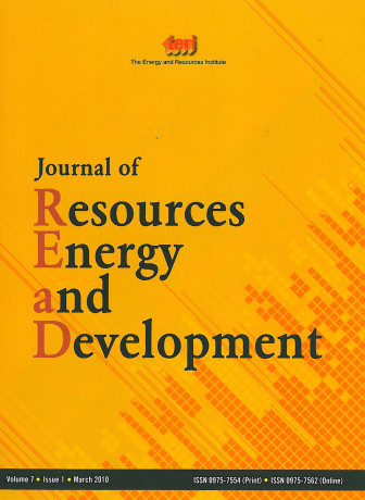 Journal of Resources, Energy, and Development