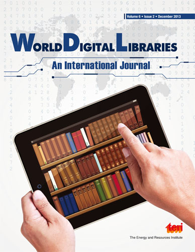 World Digital Libraries: An International Journal
