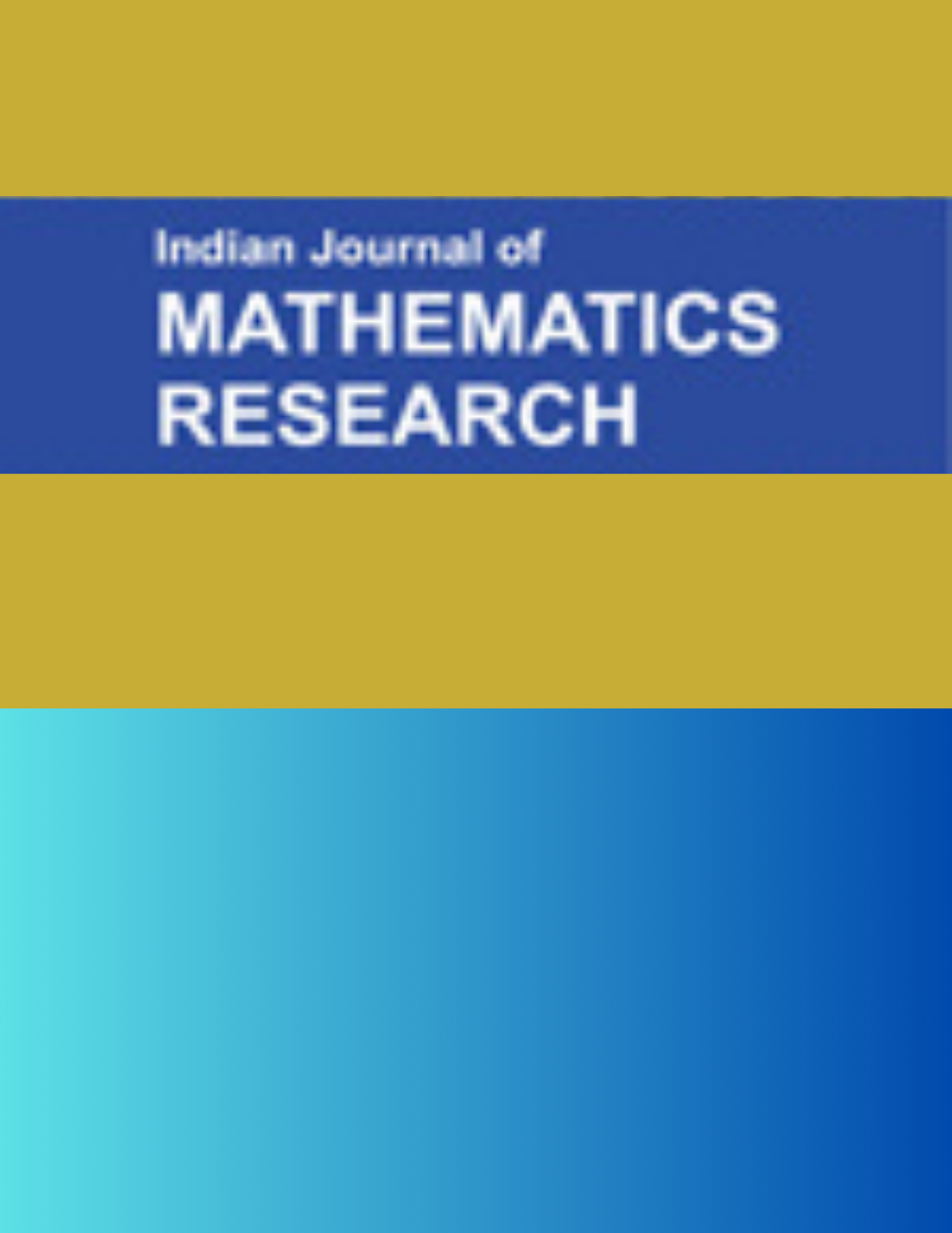 Indian Journal of Mathematics Research 