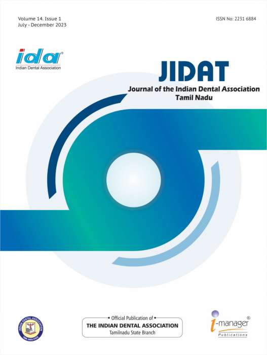 Journal of Indian Dental Association Tamilnadu