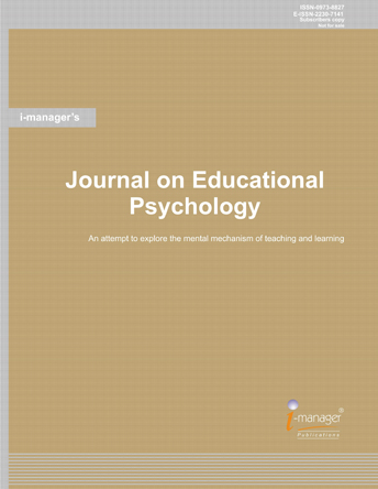 Journal on Educational Psychology