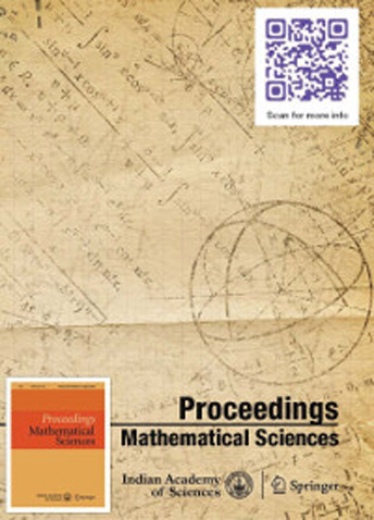 Proceedings - Mathematical Sciences