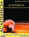 Academicia An International Multidisciplinary Research Journal