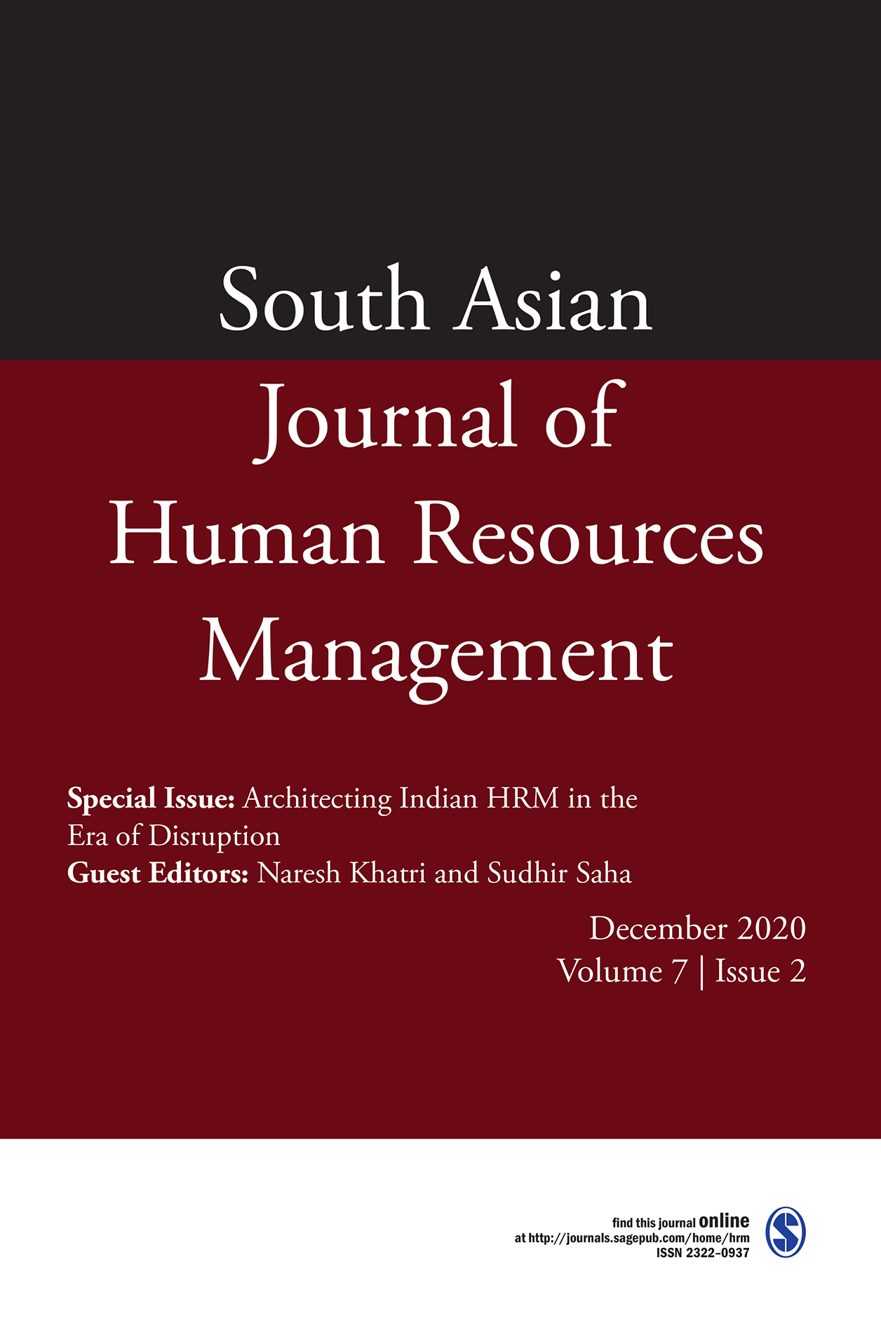 South Asian Journal of Human Resources Management