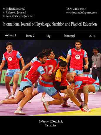 International Journal of Physiology, Nutrition and Physical Education