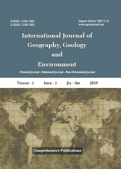 International Journal of Geography, Geology and Environment