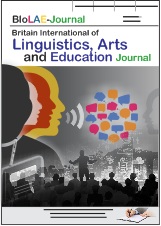 Britain International of Linguistics, Arts and Education Journal (Indonesia)