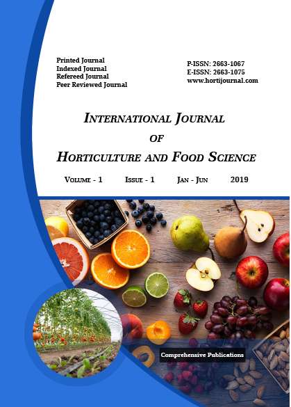 International Journal of Horticulture and Food Science