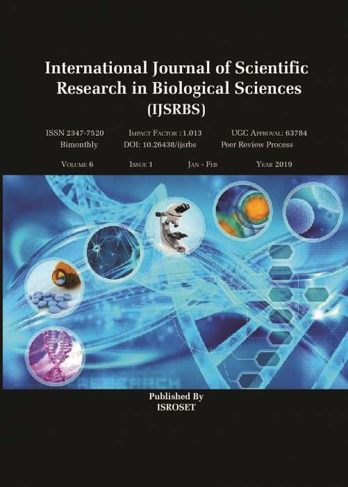 International Journal of Scientific Research in Biological Sciences