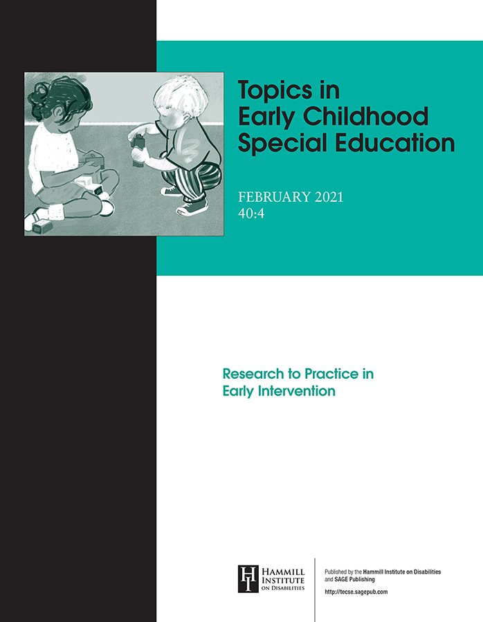 Topics in Early Childhood Special Education
