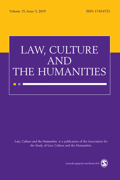Law, Culture and the Humanities