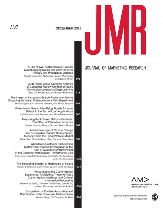 Journal of Marketing Research