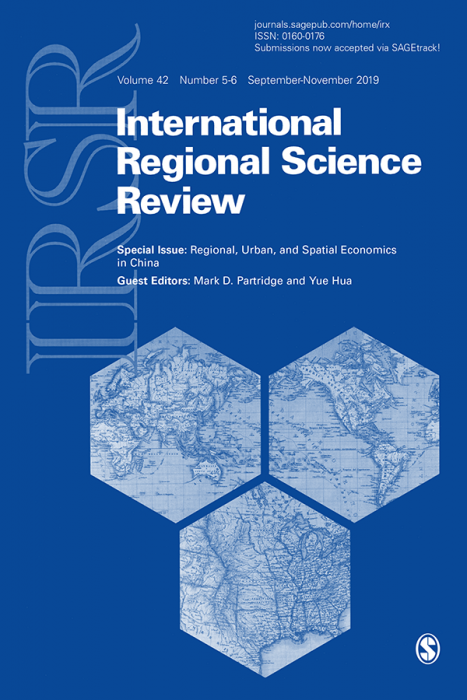 International Regional Science Review