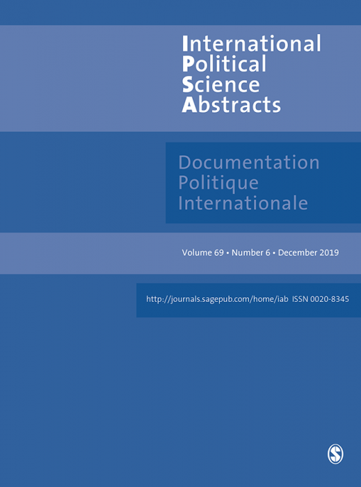 International Political Science Abstracts