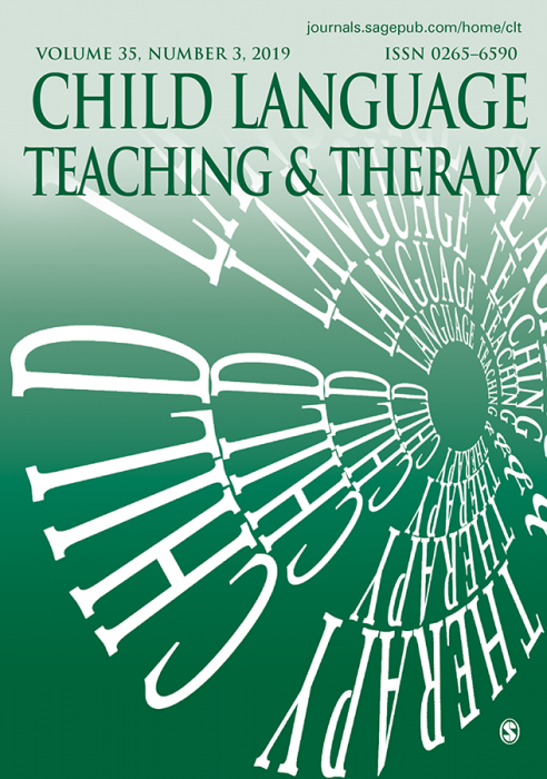 Child Language Teaching and Therapy