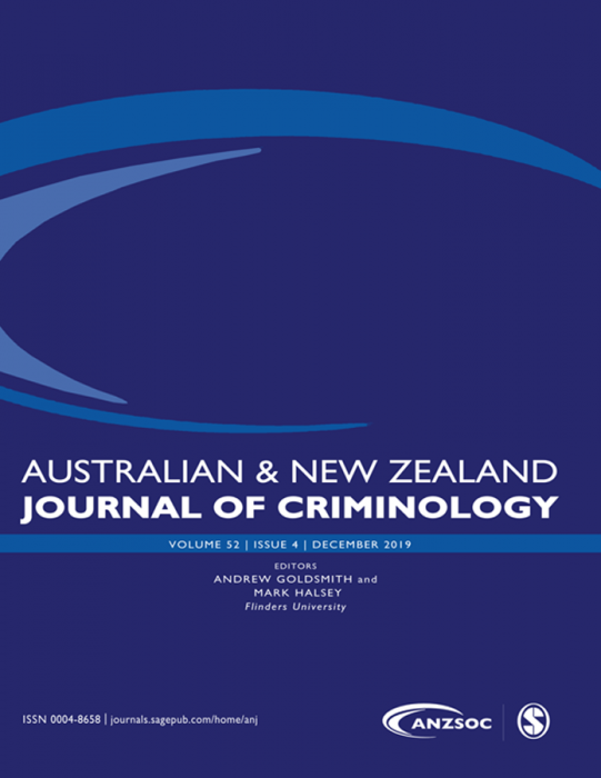 Australian and New Zealand Journal of Criminology