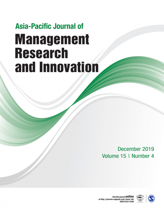 Asia Pacific Journal of Management Research and Innovation