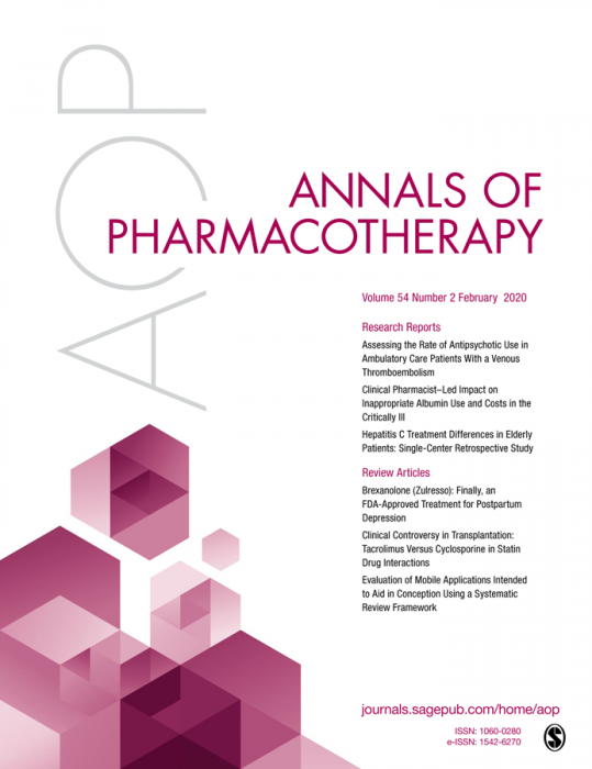Annals of Pharmacotherapy