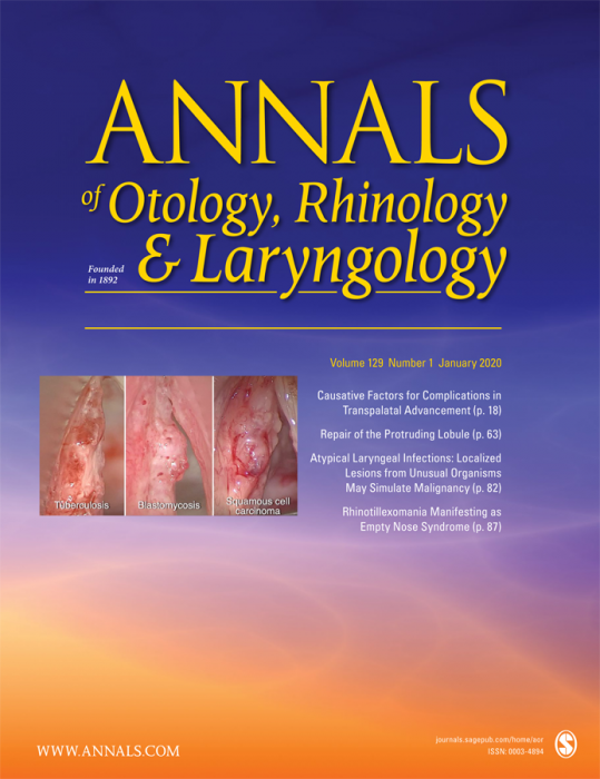 Annals of Otology, Rhinology, and Laryngology