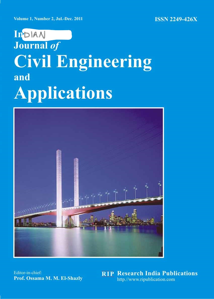 Indian Journal of Civil Engineering and Applications