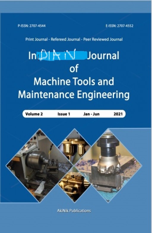 Indian Journal of Machine Tools & Maintenance Engineering