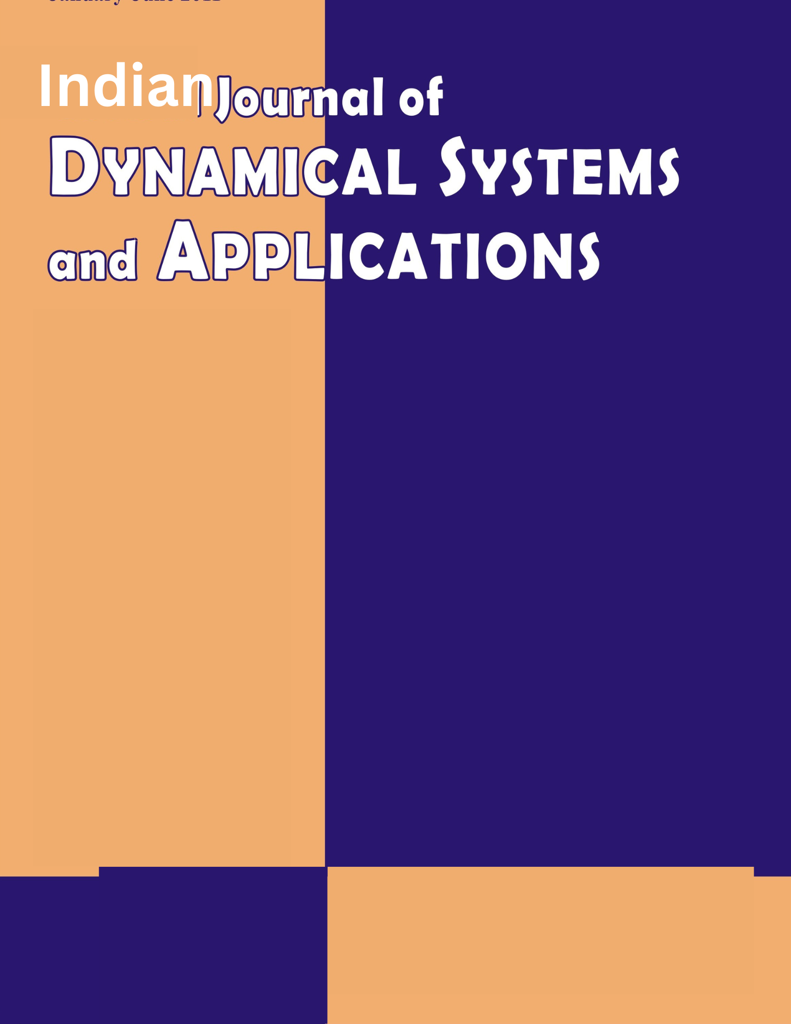 Indian Journal of Dynamical Systems and Applications