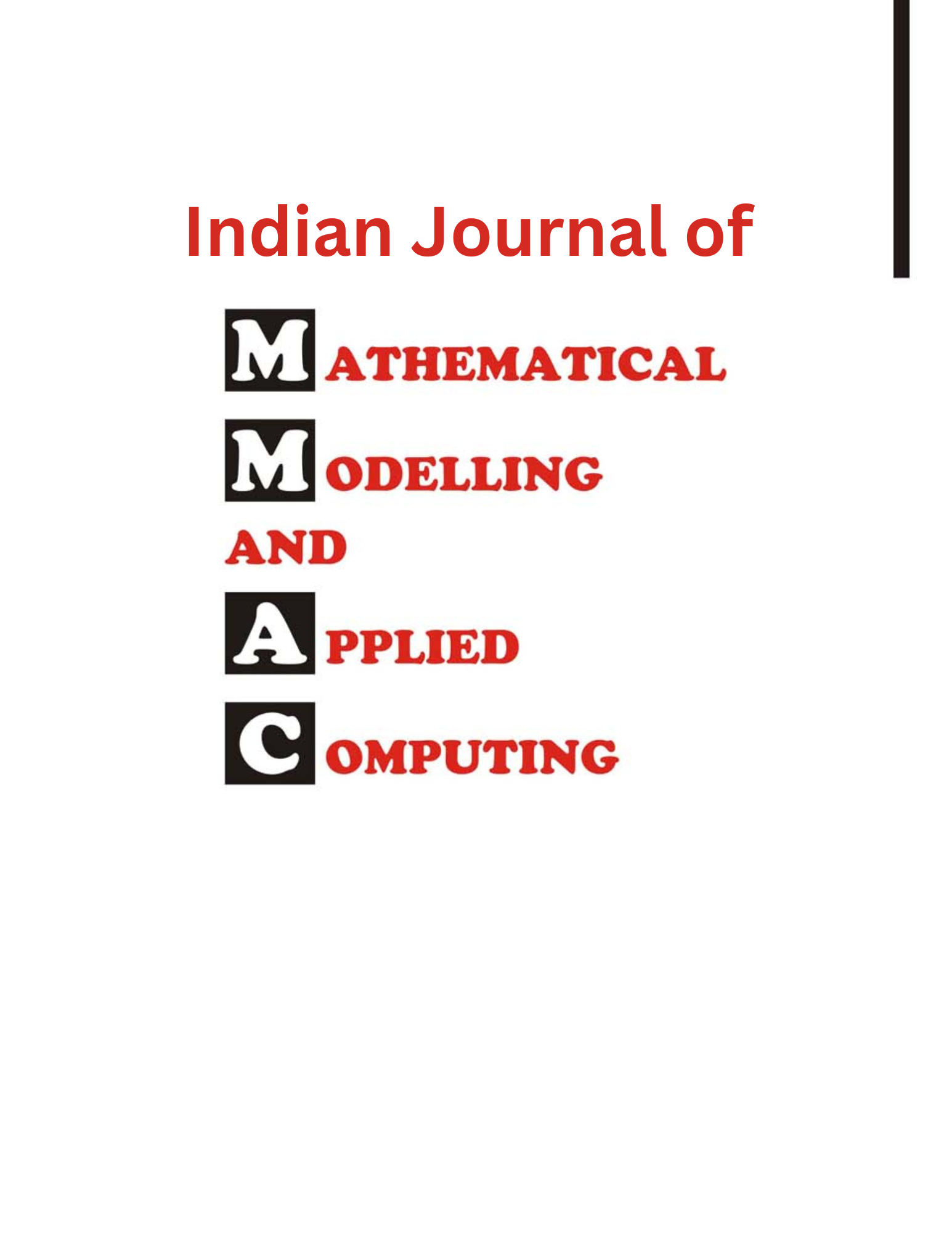 Indian Journal of Mathematical Modelling and Applied Computing