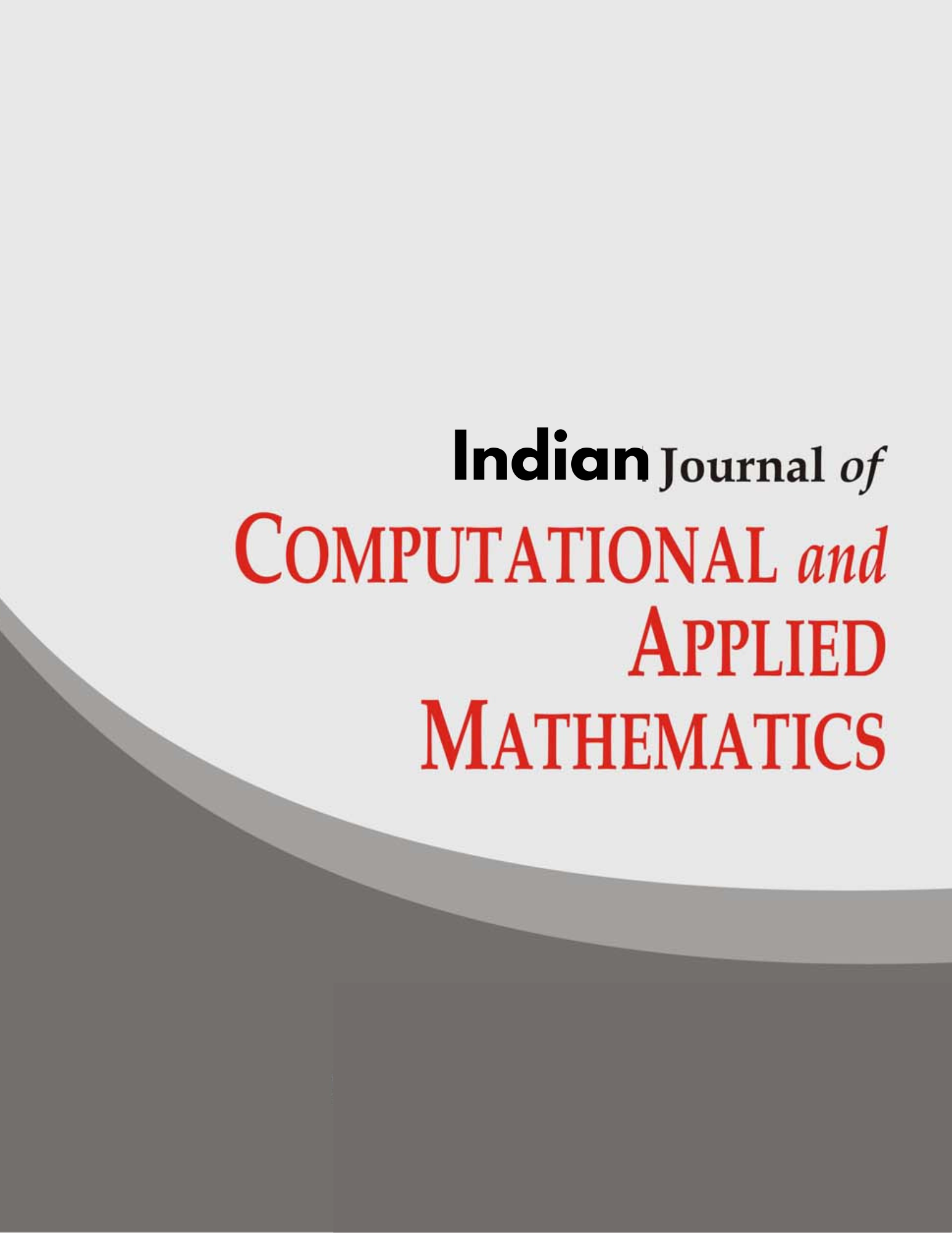 Indian Journal of Computational and Applied Mathematics