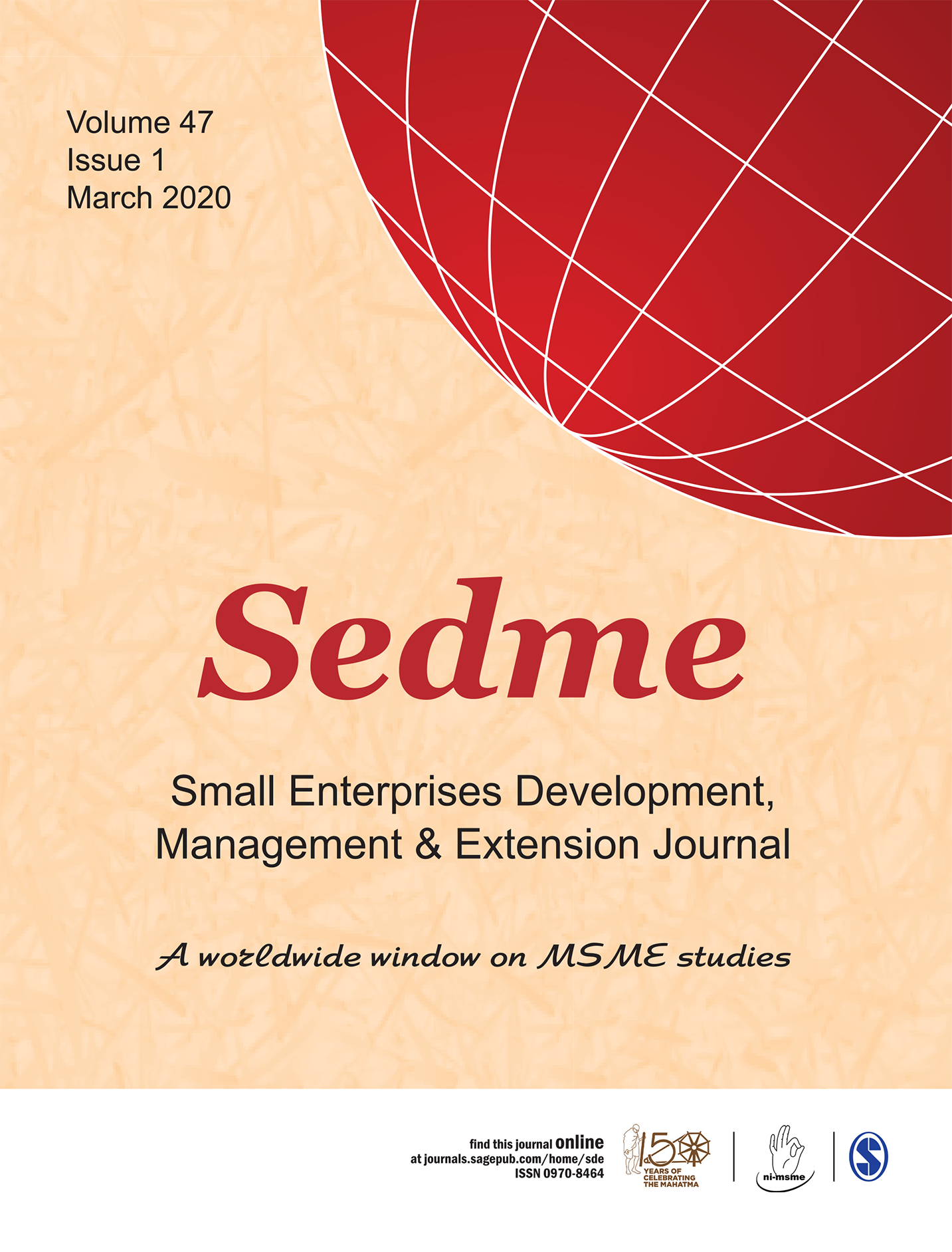 SEDME (Small Enterprises Development, Management & Extension Journal)