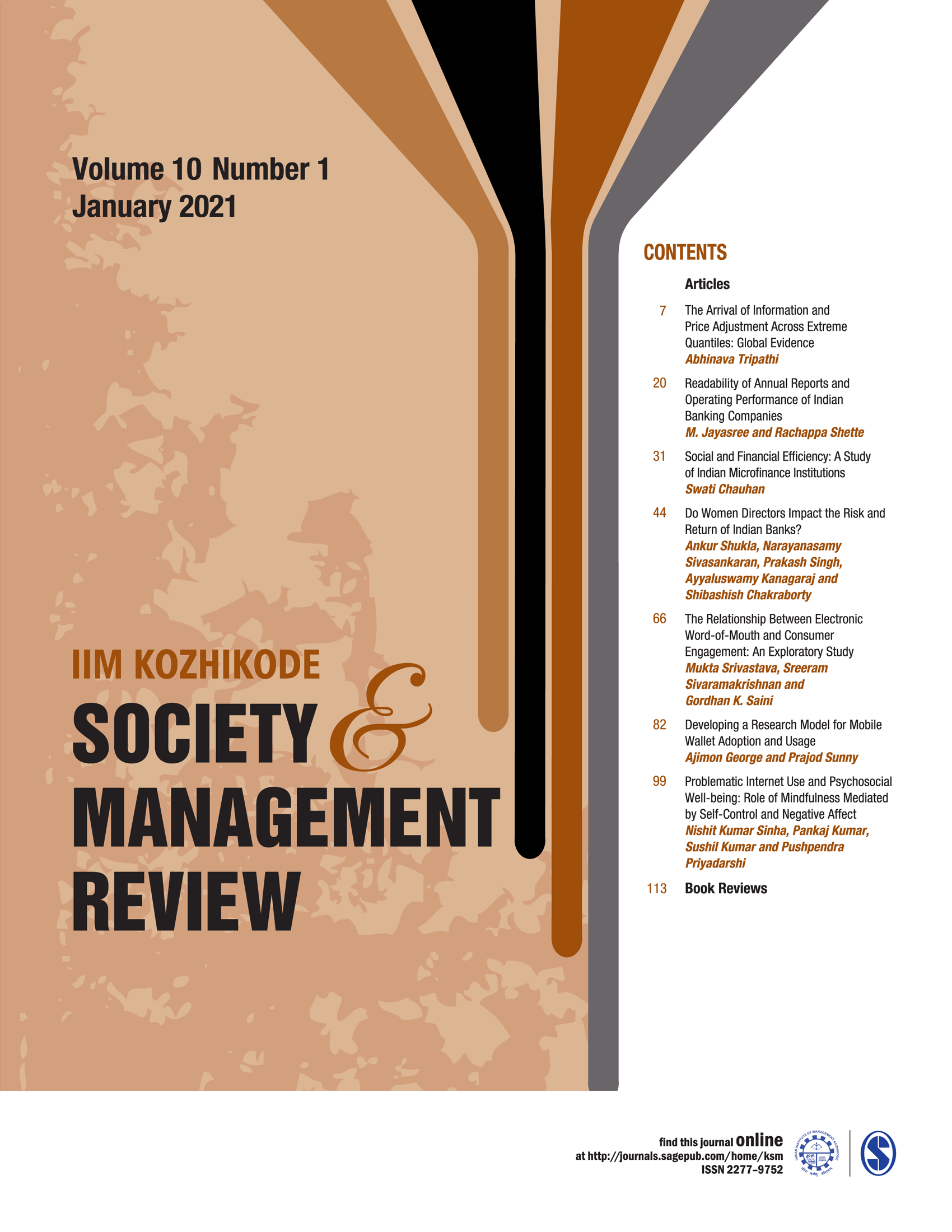 IIM Kozhikode Society & Management Review