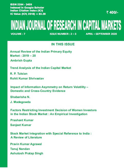Indian Journal of Research in Capital Markets