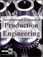  International Journal of Production Engineering