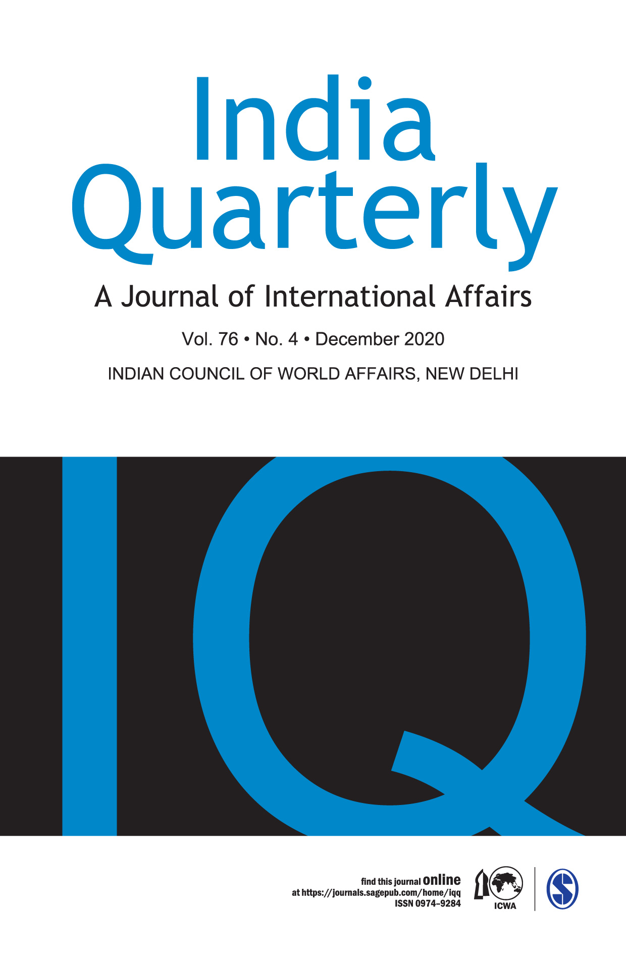 India Quarterly: A Journal of International Affairs