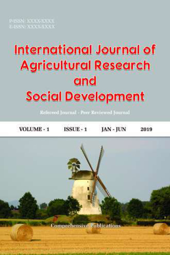 International Journal of Agricultural Research and Social Development