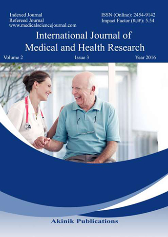 International Journal of Medical and Health Research