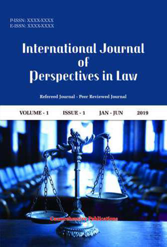 International Journal of Perspectives in Law